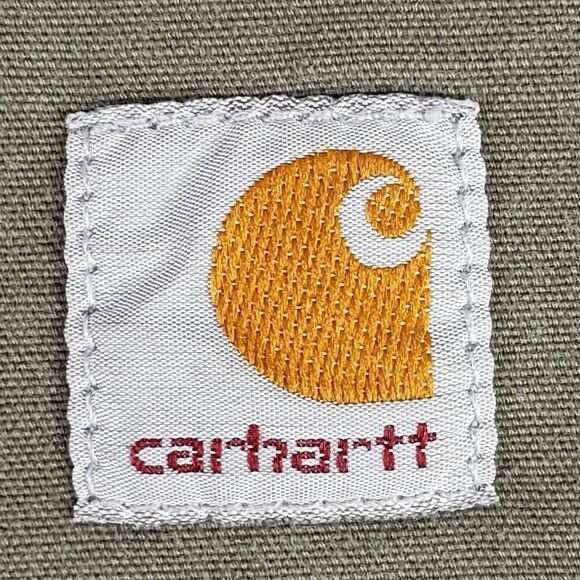 Carhartt Cargo Shorts Mens Size 36 Canvas Cotton Relaxed Beige Tan Pockets - Picture 7 of 10